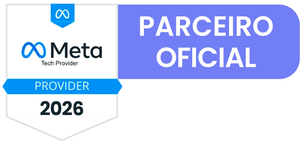 Selo oficial Meta Tech Provider — Parceiro Oficial 2026