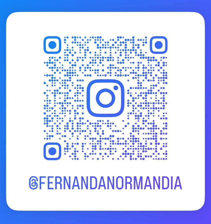 QR Code do Instagram de Fernanda Normandia